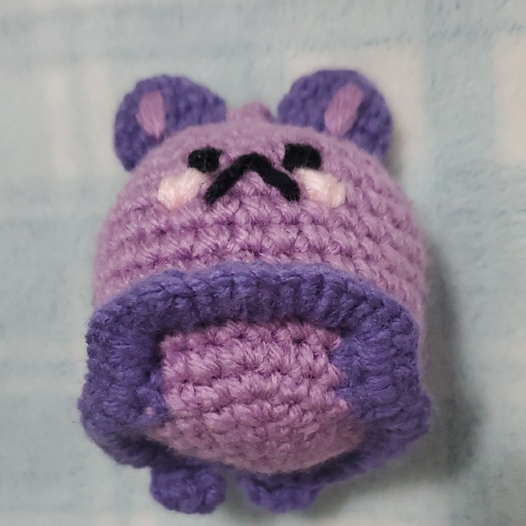HANDMADE PUPLE SEA BUNNY - Picture 5 of 7